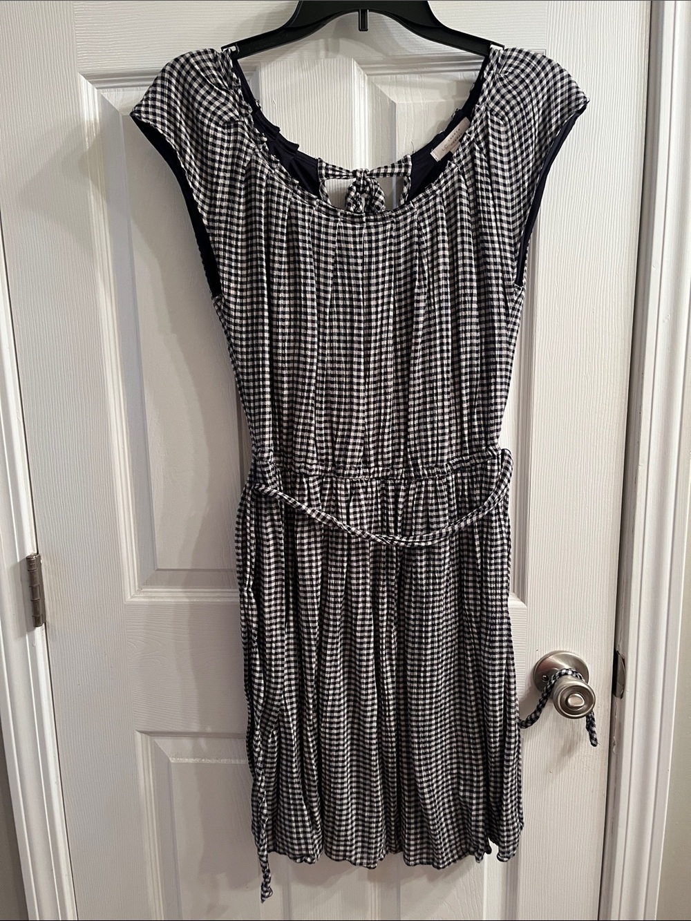 Lauren Conrad Cap Sleeve Gingham Dress